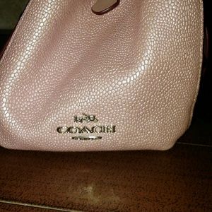 Light pink Coach purse